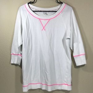 White Supermodel Essentials Pullover Sweater top